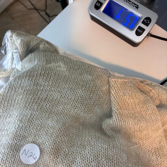 Vintage Milano Design Group Knit Embroidered Floral Vines Diamond Sweater Medium - Picture 11 of 11